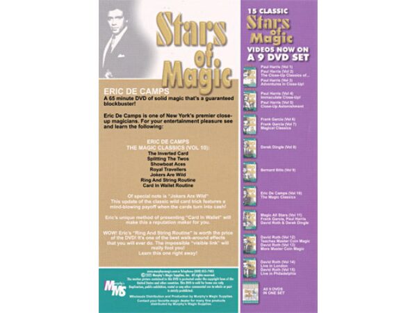 Stars Of Magic #6 (Eric DeCamps) - DVD