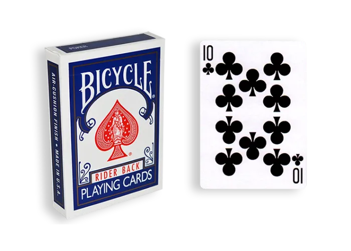 Blue One Way Forcing Deck (10c)