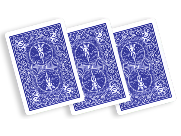 Blue One Way Forcing Deck (kc)