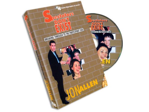 Spectators Don't Exist Jon Allen, DVD