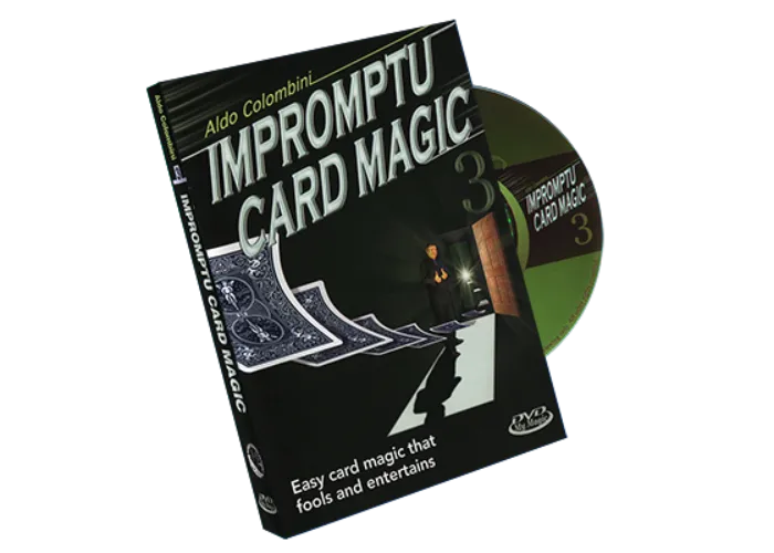Impromptu Card Magic #3 Aldo Colombini, DVD