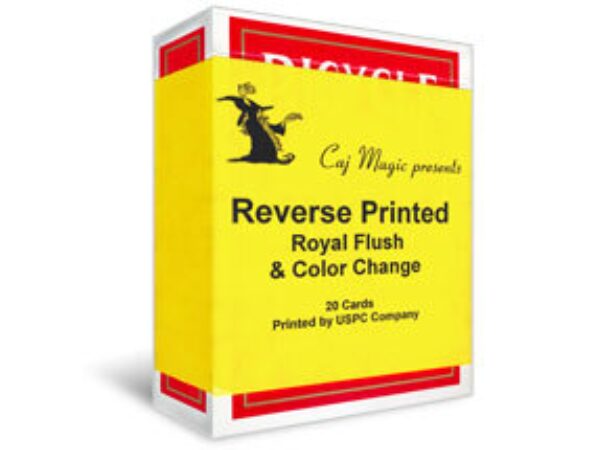 Reverse Printed Cards by Caj Magic