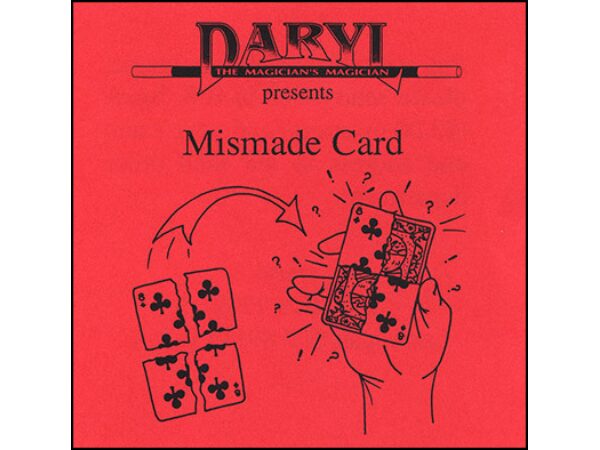 Mismade Card by Daryl - Trick