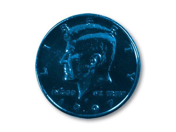 Multi Colored Half Dollar (Blue)