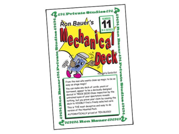 Ron Bauer Series: #11 - Ron Bauer's Mechanical Deck - Book
