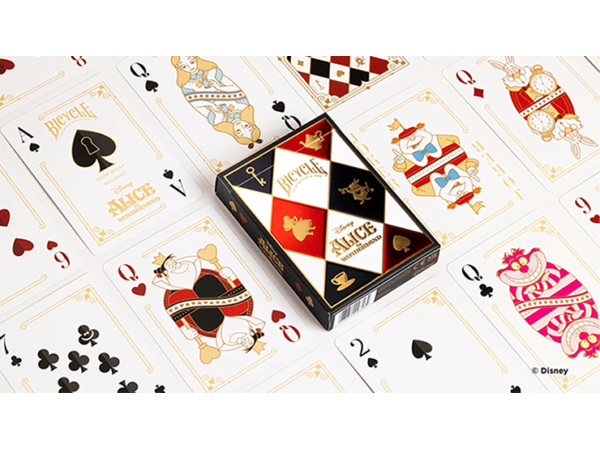 Bicycle Disney Alice in Wonderland Playing Cards by US Playing Card Co