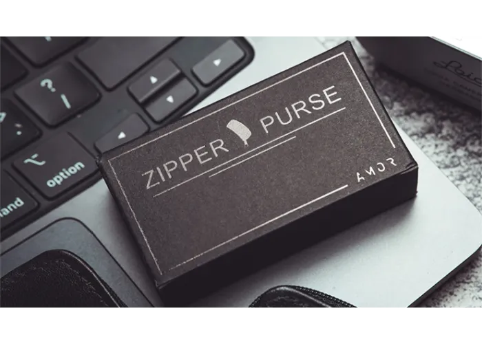 Zipper Coin Purse by Amor Magic