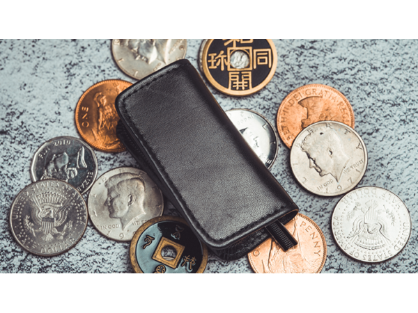 Zipper Coin Purse by Amor Magic