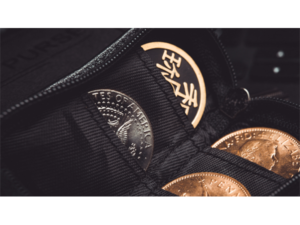 Zipper Coin Purse by Amor Magic