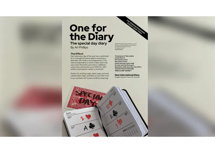 One for the Diary (Red) by GRUM Handcrafted