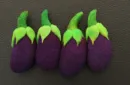 Sponge Emoji EGGPLANT (4Pack.) by Andy Amyx – Image 1