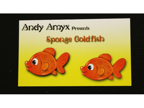 Sponge Emoji GOLDFISH (4PK.) by Andy Amyx