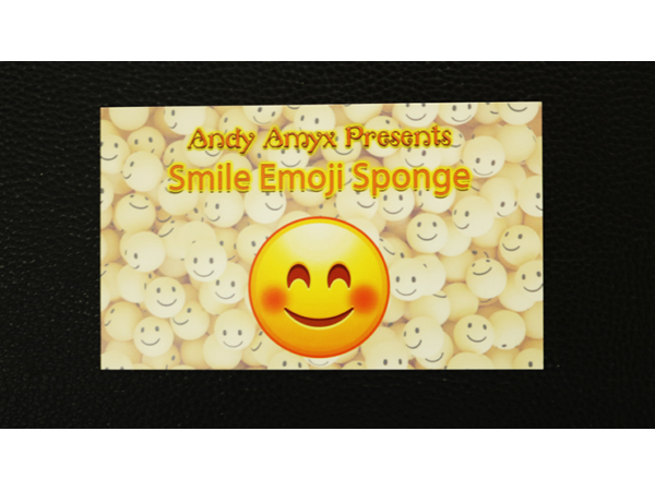 Sponge Emoji SMILE FACE (4PK.) by Andy Amyx