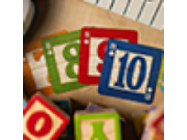 Alphabet Blocks (Green) Playing Cards by Kings Wild Project