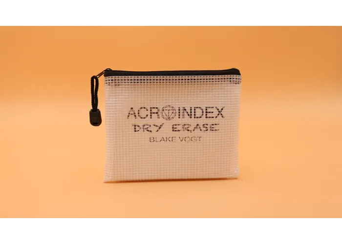 Six Acro Index (3"x5") Dry Erase by Blake Vogt