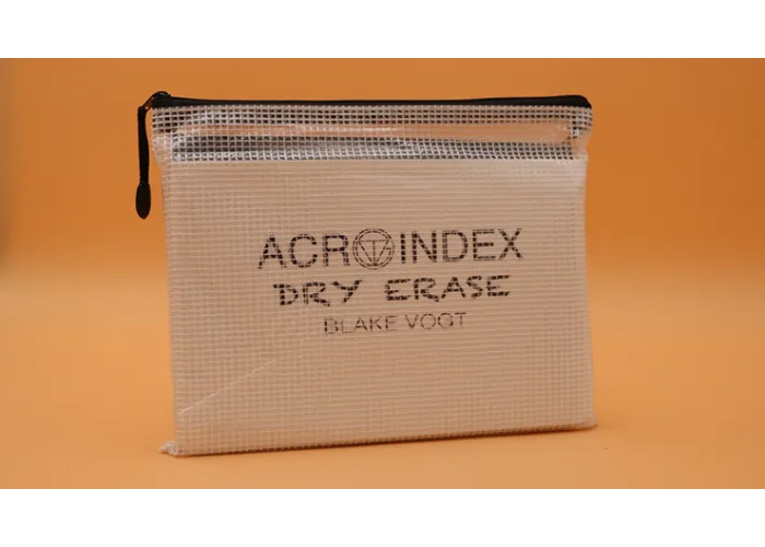 Six Acro Index (Stage) Dry Erase by Blake Vogt