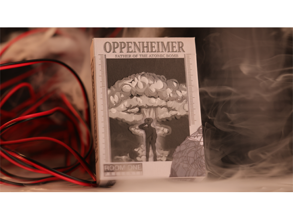 Oppenheimer Fission (Gray) Playing Cards by Room One