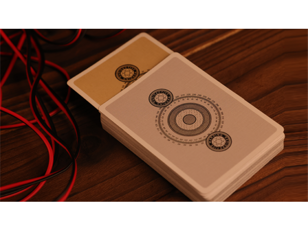 Oppenheimer Fission (Gray) Playing Cards by Room One