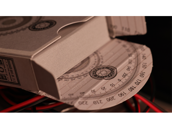 Oppenheimer Fission (Gray) Playing Cards by Room One