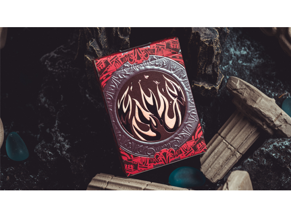 Gilded Atlantis: Fire Playing Cards