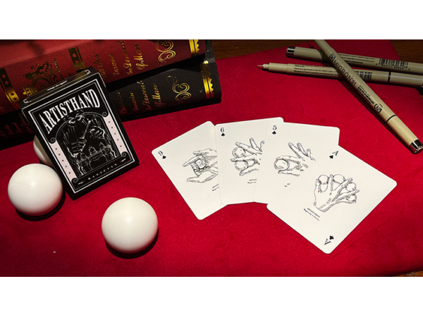 Artist Hand Playing Cards