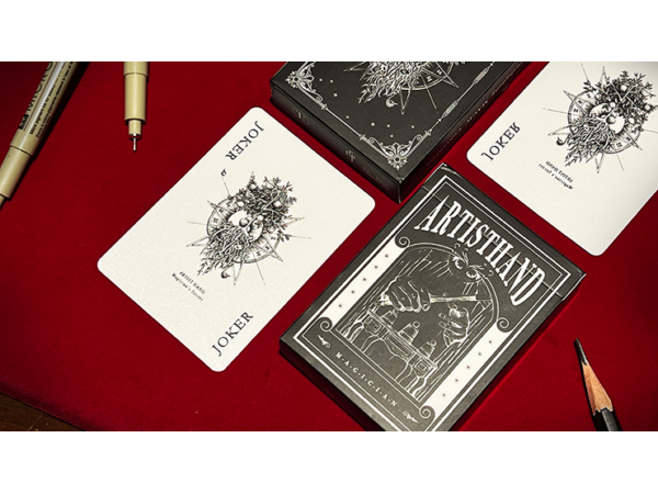 Artist Hand Playing Cards