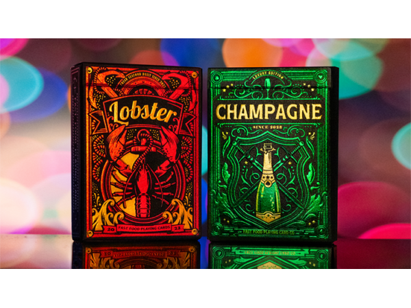 Champagne Playing Cards by Riffle Shuffle