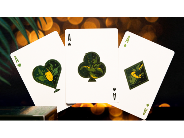 Champagne Playing Cards by Riffle Shuffle
