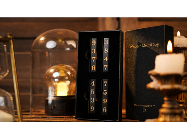 Wooden Mental Logs by TCC Magic