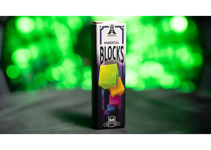 MAGICAL BLOCKS (Gimmicks and Instructions) by Apprentice Magic
