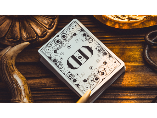 Smoke & Mirrors, V1: Relaunch Edition - Smoke (White) Edition Playing Cards