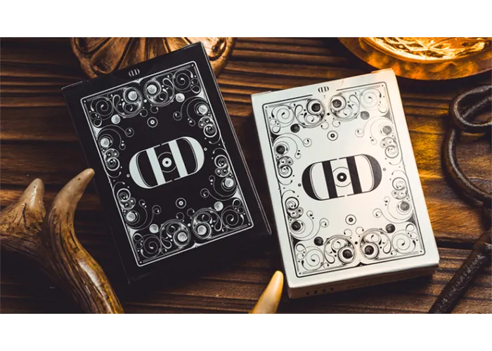 Smoke & Mirrors, V1: Relaunch Edition - Smoke (Black) Edition Playing Cards