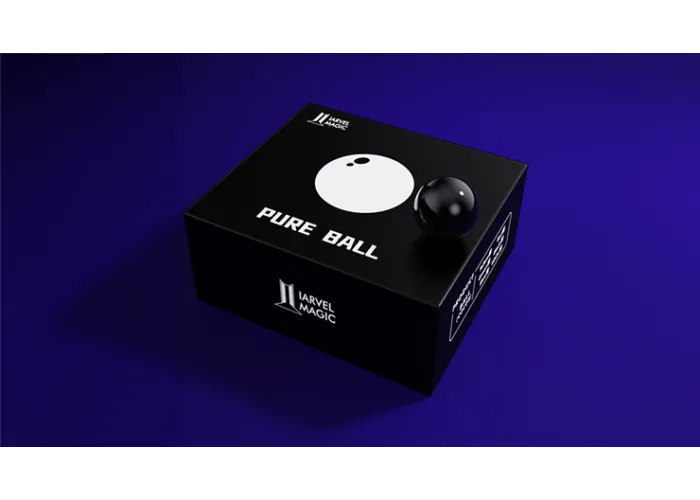 Pure Ball (Ungimmicked Ball Set Black) by Iarvel Magic