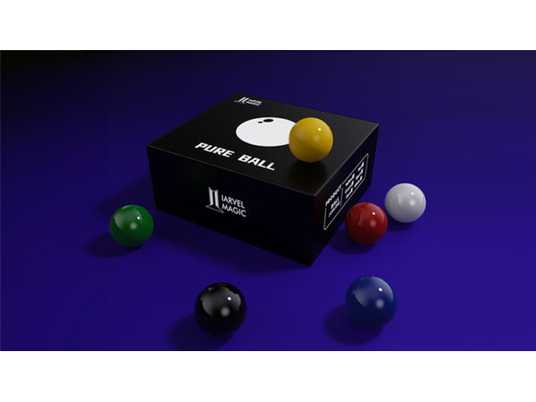Pure Ball (Ungimmicked Ball Set Black) by Iarvel Magic