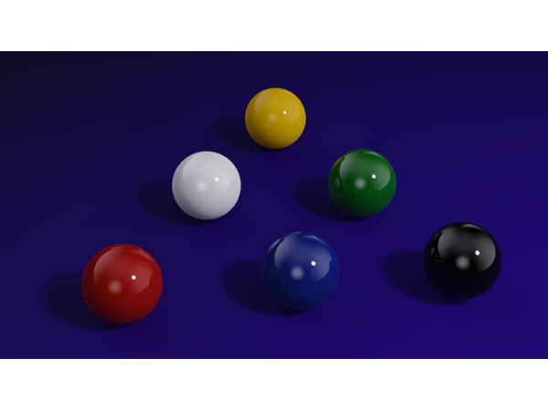 Pure Ball (Ungimmicked Ball Set Black) by Iarvel Magic
