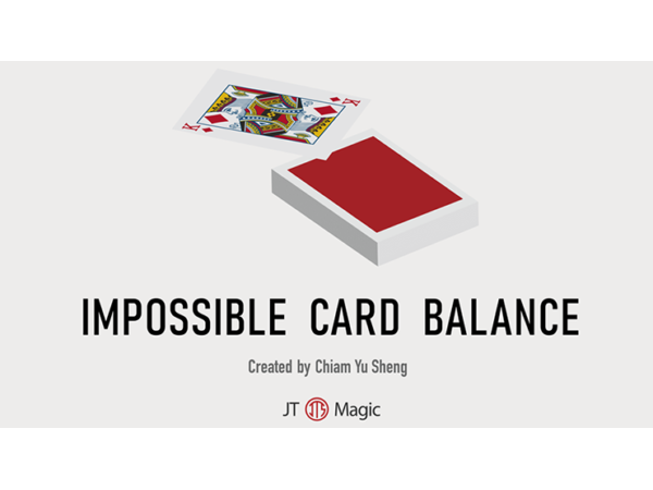 Impossible Card Balance (Red) by Chiam Yu Sheng and JT
