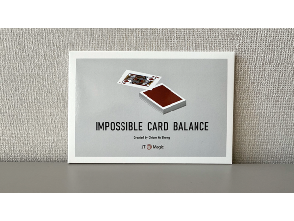 Impossible Card Balance (Red) by Chiam Yu Sheng and JT