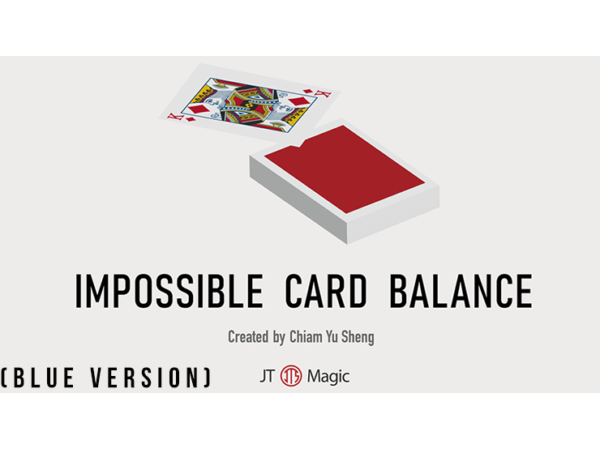 Impossible Card Balance (Blue) by Chiam Yu Sheng and JT