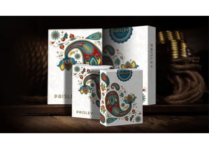 Paisley Poker Mini Playing Cards by Dutch Card House Company
