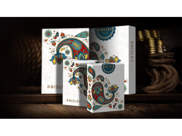 Paisley Poker Mini Playing Cards by Dutch Card House Company