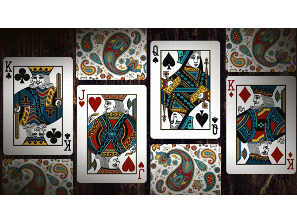 Paisley Poker Mini Playing Cards by Dutch Card House Company