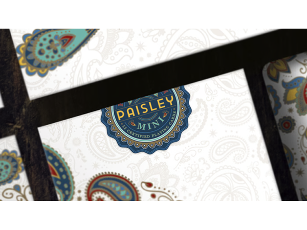 Paisley Poker Mini Playing Cards by Dutch Card House Company