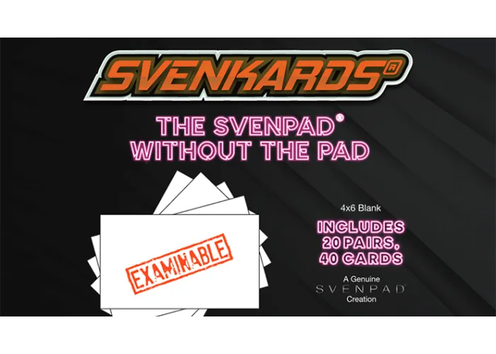 SvenKards (Unlined) by Brett Barry