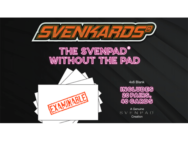 SvenKards (Unlined) by Brett Barry
