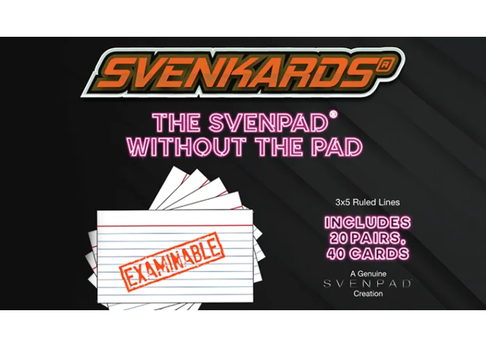 SvenKards (Lined) by Brett Barry