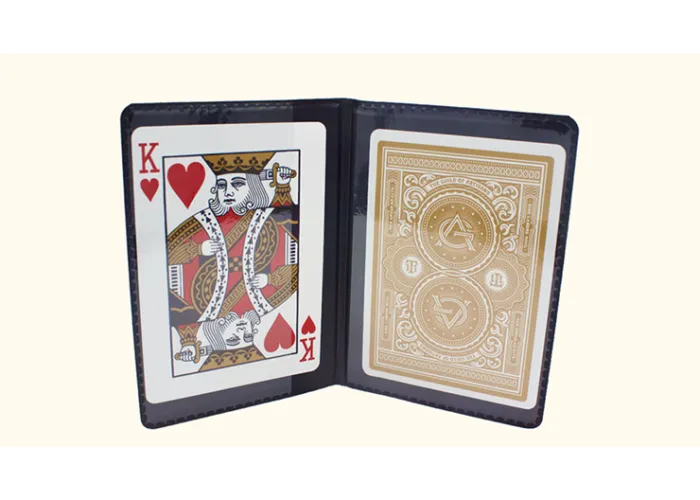 Card Holder Deluxe (2 transparent pockets + 1 hidden pocket)