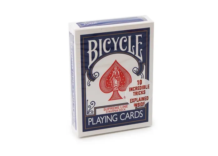 Bicycle - Supreme Line - Stripper Deck - Blue back