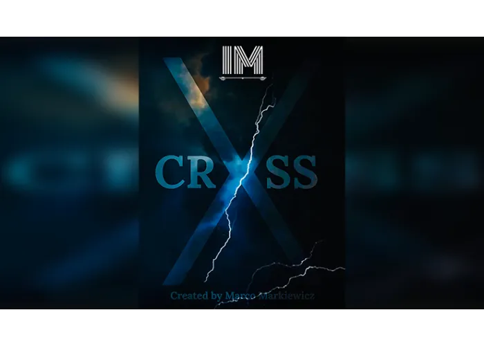 Cross (Blue) by Marco Markiewicz