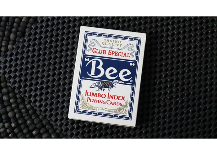Bee Spielkarten Jumbo Index in blau