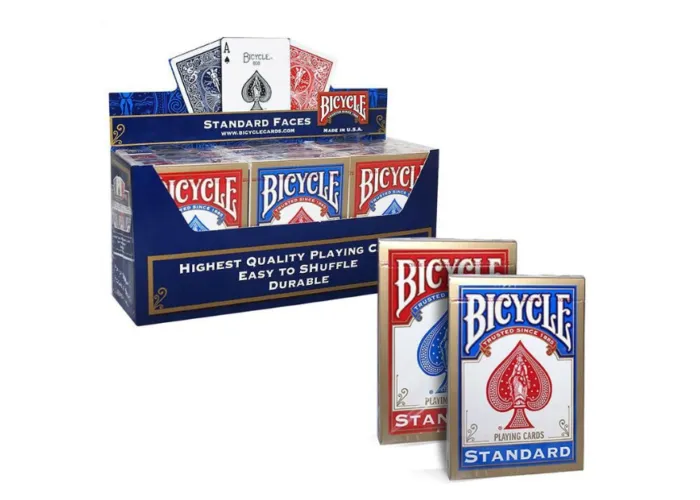 12 Stück Bicycle Poker Deck - Standard mixed / Brick Box